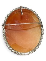 Brosche Mandile 1922 Dame Cammei  in Silber Conchiglia 2MSCCM45.6.26 - 2MSCCM45.6.26